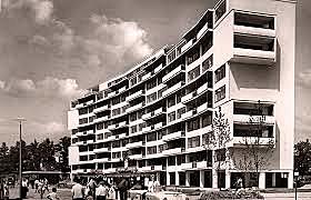 Bloque de viviendas en la Interbau