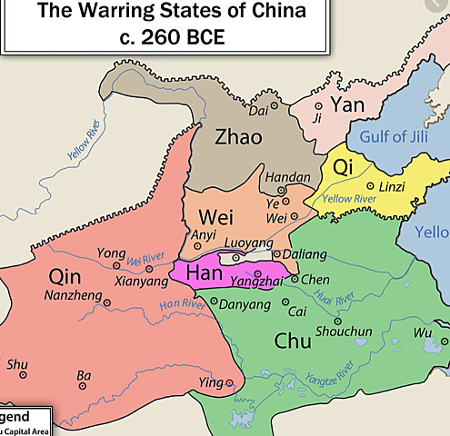 beginning of the Warring states period