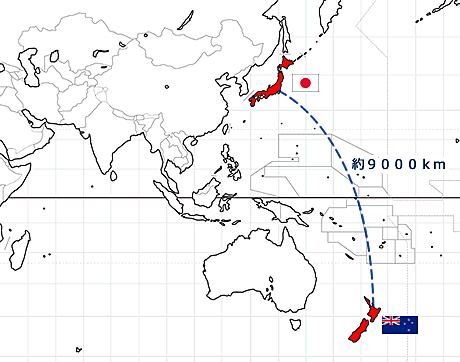 Moved form NewZealand to japan