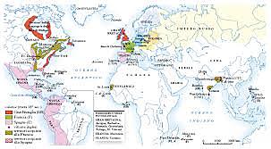 Guerra coloniale Francia-Inghilterra. Guerra dei Sette Anni.