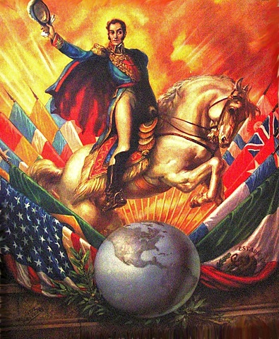 Cuántas peleas pelió Simón Bolivar?