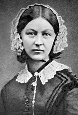 Florence Nightingale (1820 – 1910). Florencia, Italia.