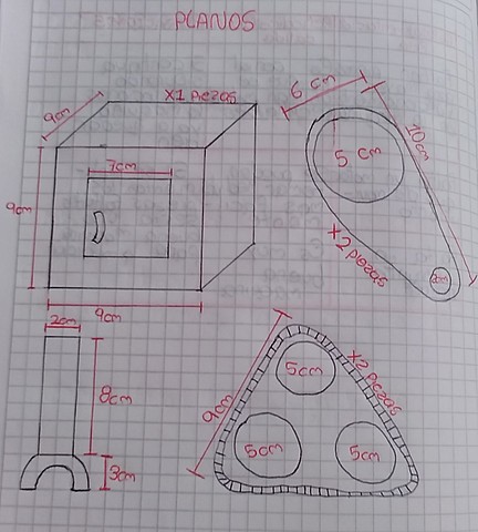 Creamos los planos para nuesta maquina