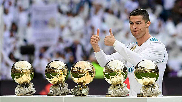 5 balones de oro