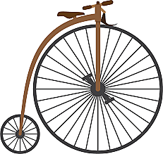 Bicicleta de rueda alta