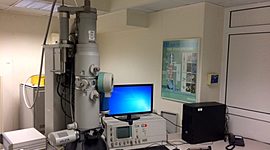 Timeline: Microscopio electrónico