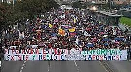 Timeline: Paros Nacionales en Colombia