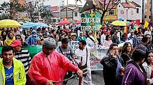 Protesta de maestros