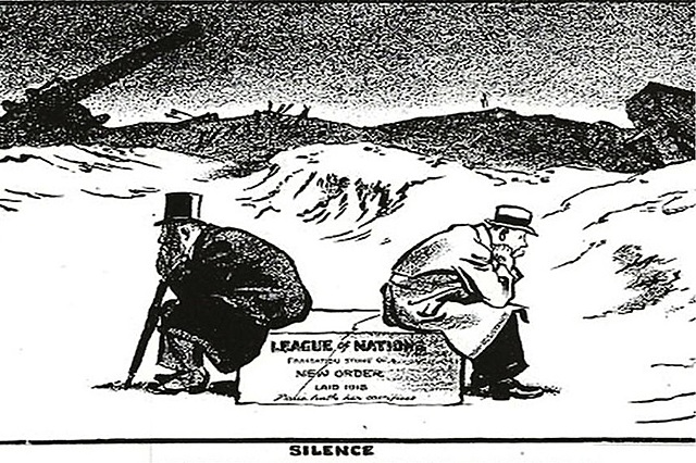 The League of Nations as a failure