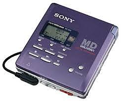 Reproductores de mini disk