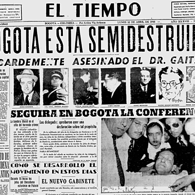 Timeline: El bogotazo