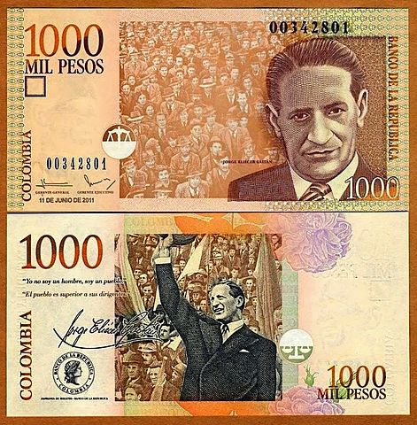 BILLETE DE $1.000 PESOS.