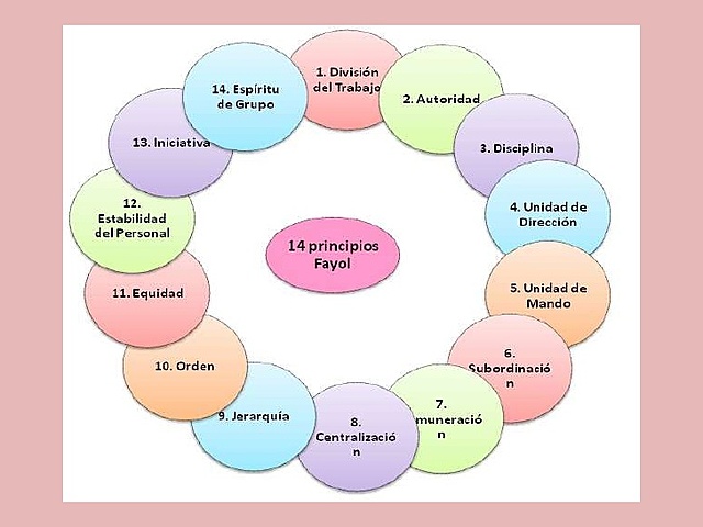 14 Principios de la administración
