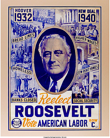 New Deal - Franklin Delano Roosevelt