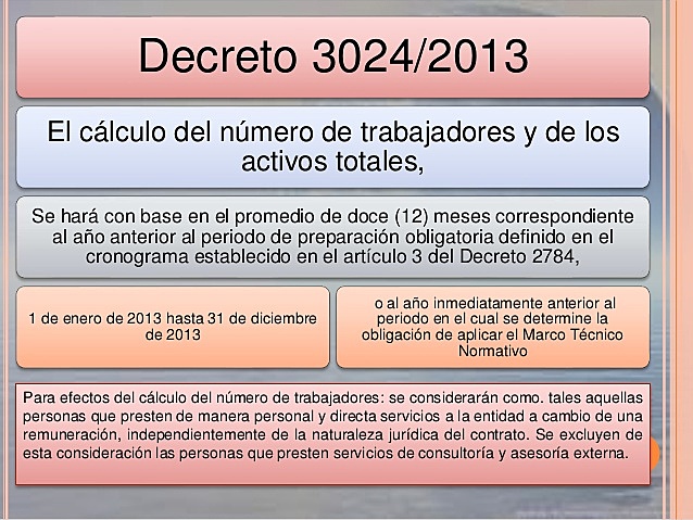 Decreto 3024 de 2013