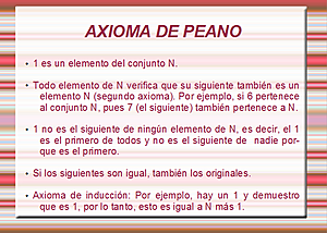 Los axiomas de Peano: Guiseppe Peano 1858 - 1932