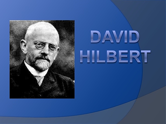 Teoría de Invariantes: David Hilbert 1862 - 1943