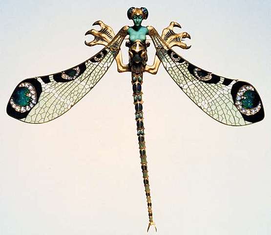 Dragonfly Lady (Brooch)