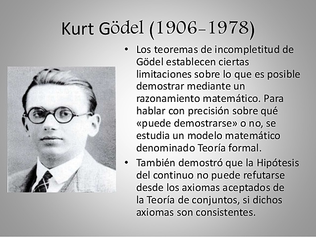 Los teoremas de incompletitud de Gödel: Kurt Gödel 1931