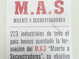 CREACION DEL M.A.S