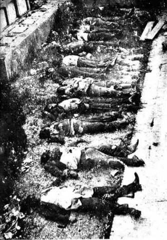 fueron fusilados públicamente en Cartagena los principales líderes de la ciudad