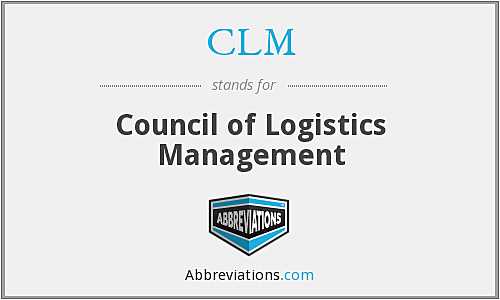 CLM (Council logistics Management)
