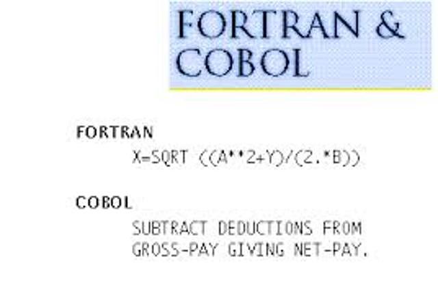 Lenguajes de programación de alto nivel