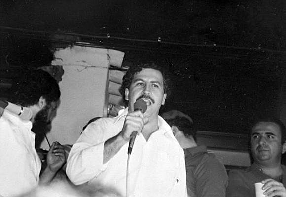 Pablo Escobar llega a la Cámara de Representantes