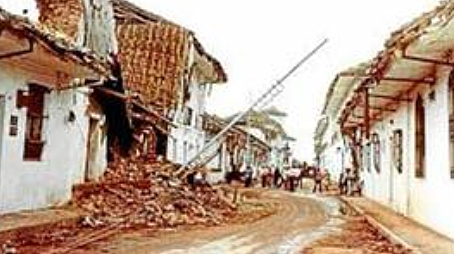 When the earthquake destroyed Popayan, I hadn’t been born.
