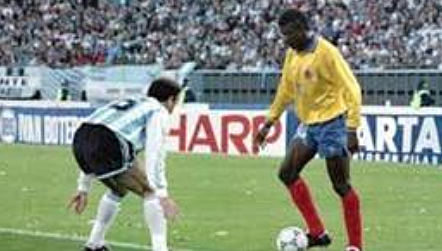 Colombia beat Argentina five goals to zero by the time I was 9.