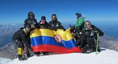 I had already started studying at university whenColombians conquer the summit of Everest