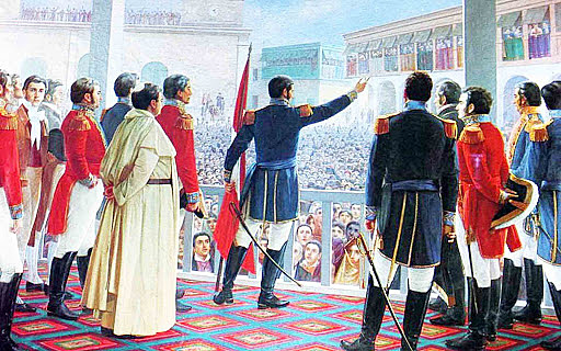 La independencia del Perú