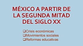 Timeline: Políticas económicas de crecimiento y desarrollo en la segunda mitad del siglo XX mexicano ARIANA GARCIA
