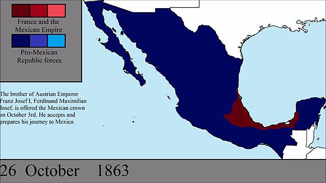 The French invade Mexico