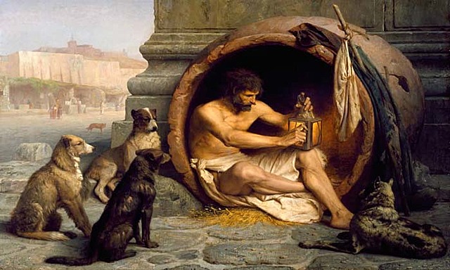 Diógenes de Sinope (412 - 323 a.C.)