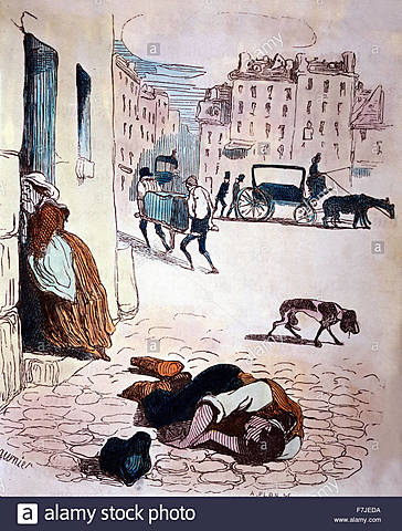 Francia, epidemia di Colera a Parigi