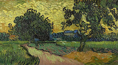 Landscape with a Church at Twilight