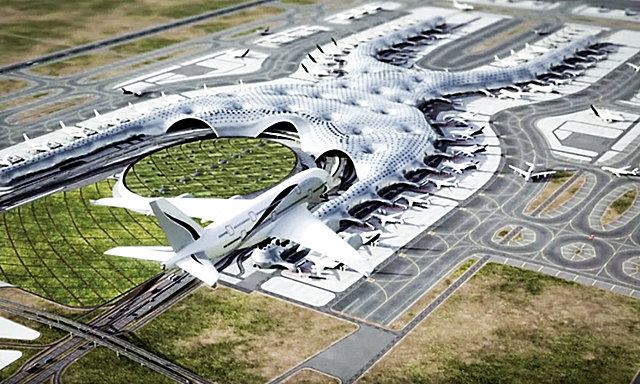 Proyecto del aeropuerto de Texcoco