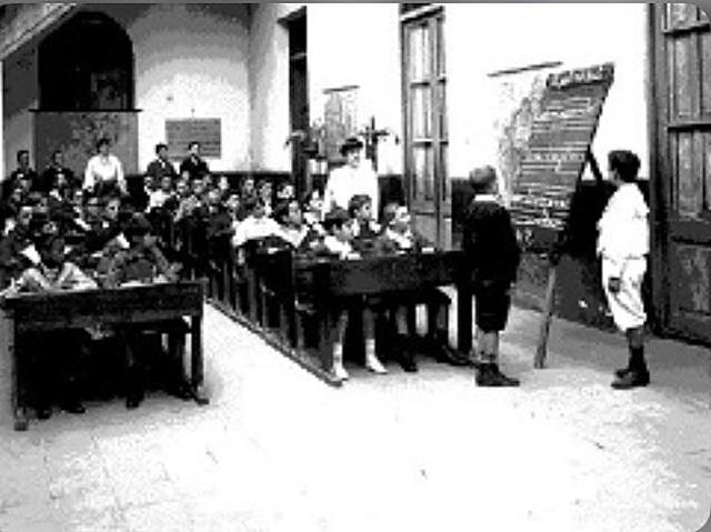 Nace el método como único saber el maestro y mecanismo de control