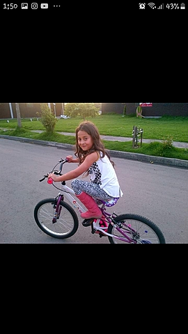 Aprendí a montar cicla