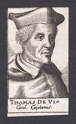 Tomás de Vio, Cardenal Cayetano (1468 - 1534 d.C.)