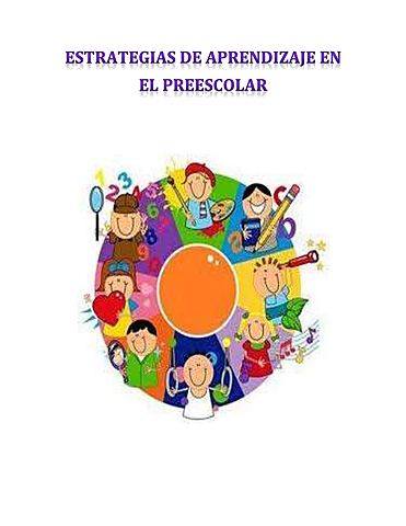 Estrategias básicas de trabajo para el nivel preescolar