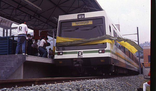 Inauguración del Metro de Medellín