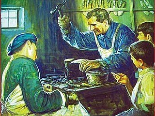 Fundación de una escuela para artesanos