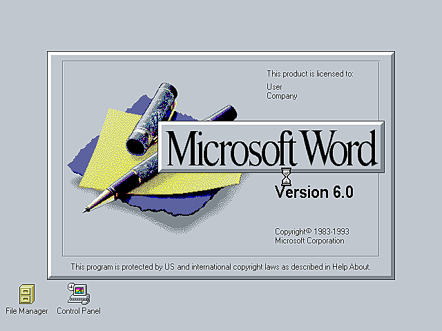 Microsoft lanza Word 6.0
