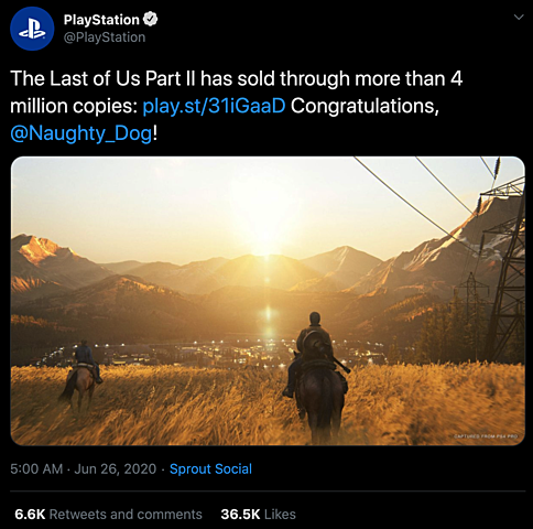 The Last of Us: Part 2 sells over 4 million copies in just 4 days of being released