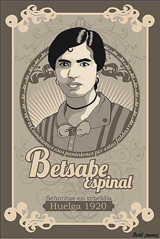 La huelga y la figura de Betsabé Espinal