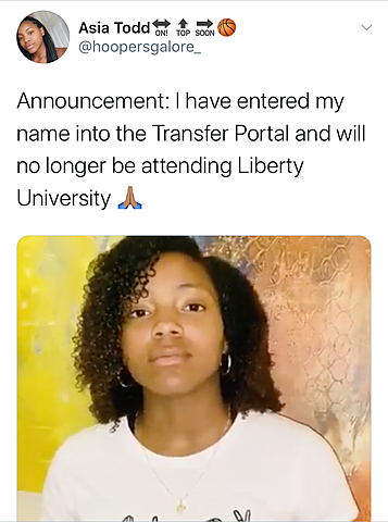 Basketball Player Transfers Due to 'Racial Insensitivities'