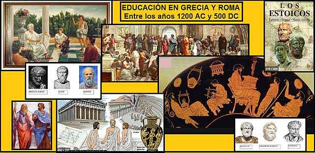 LA EDUCACIÓN EN GRECIA Y ROMA