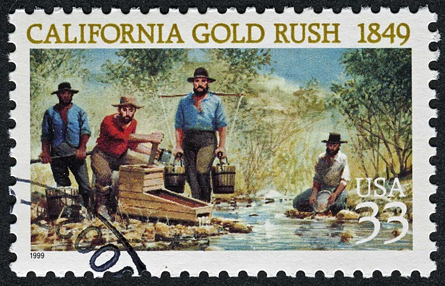California gold rush ended